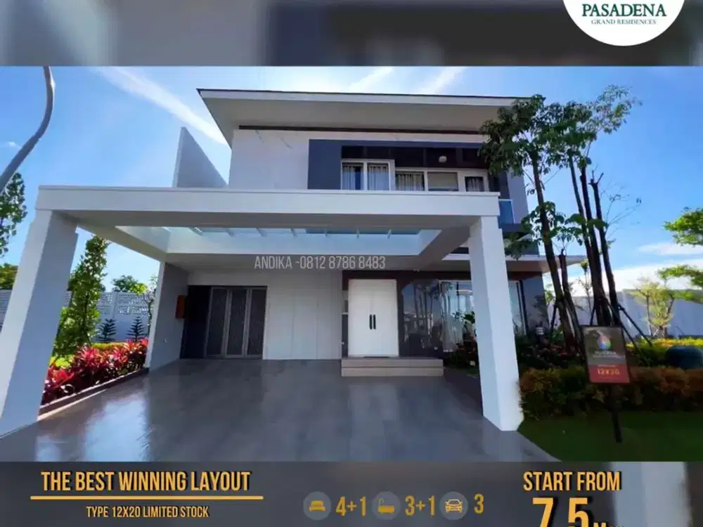 RUMAH SULTAN 2 LANTAI PALING LARIS DI GADING SERPONG