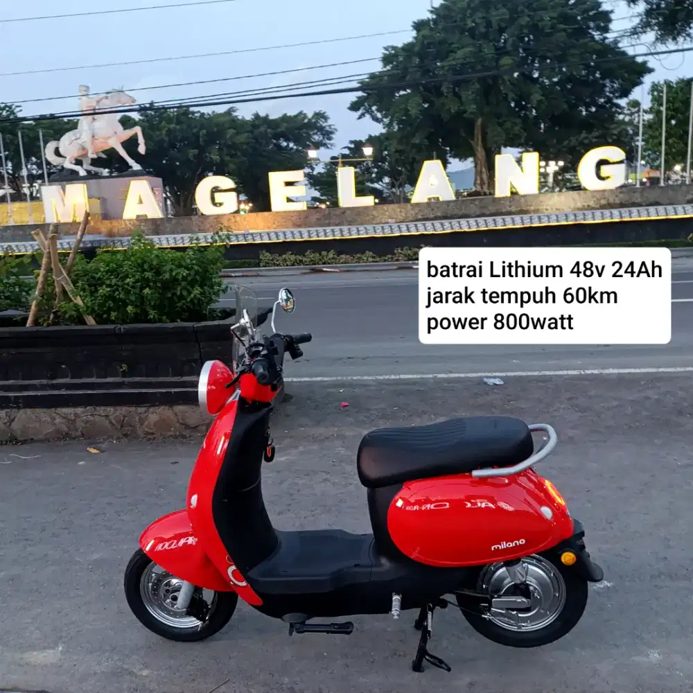 vespa listrik mini baterai Lithium