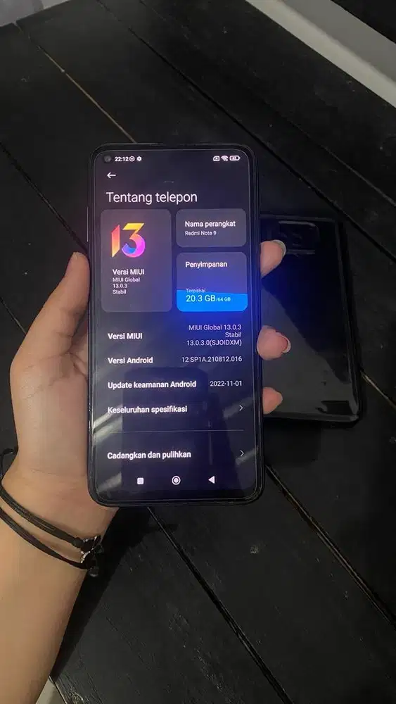 REDMI NOTE 9 4/64GB