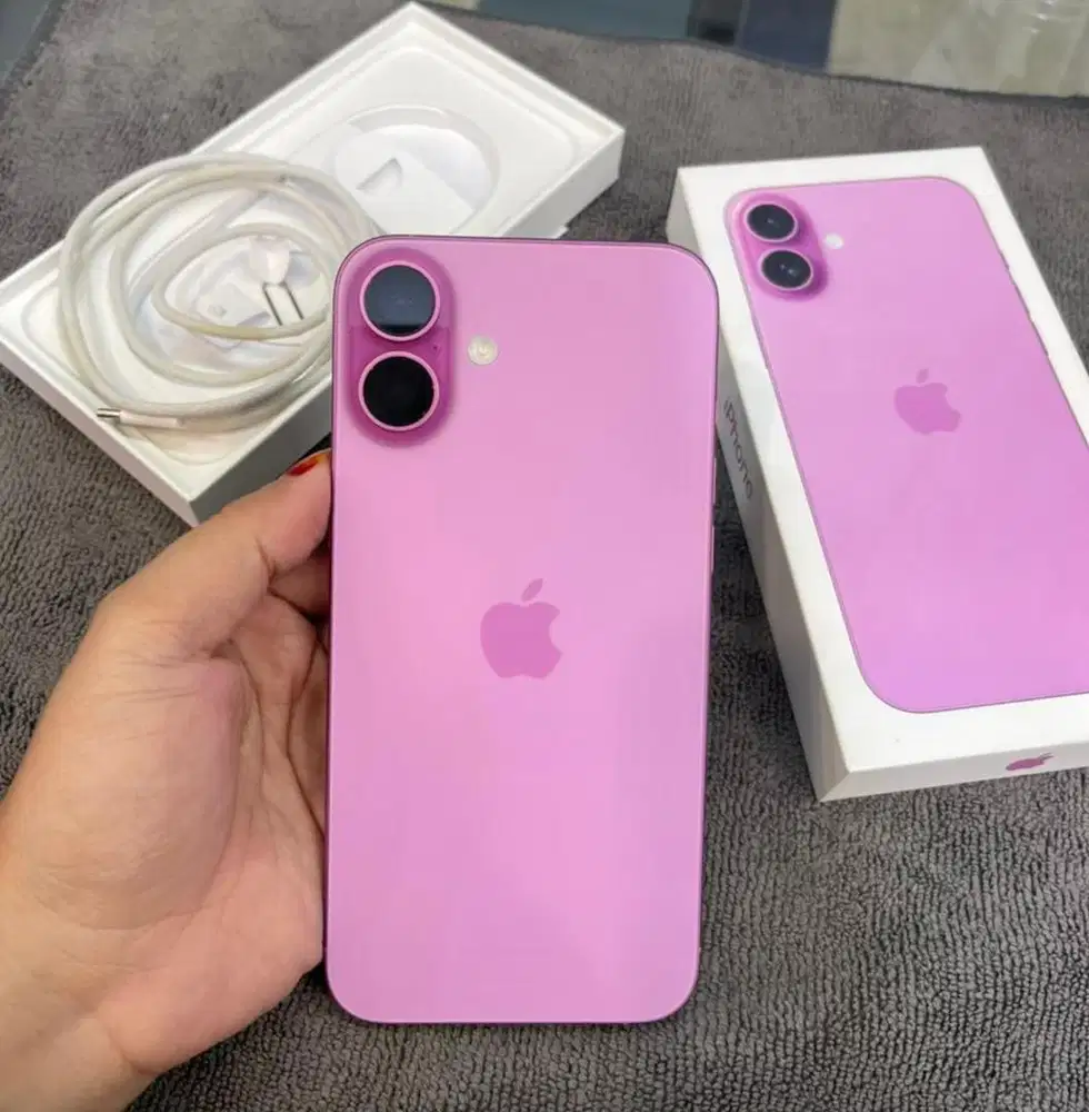 iPhone 16 Plus 256GB Pink BH 100% Garansi iBox