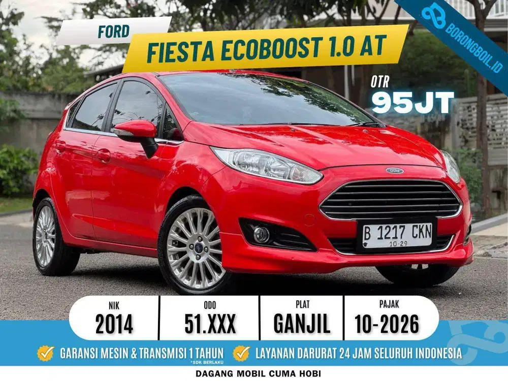 LOW KM!!FORD FIESTA ECOBOOST AT 2014