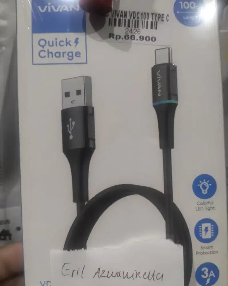 USB VIVAN VDC 100 TYPE C l ATLANTIS DAHSYAT