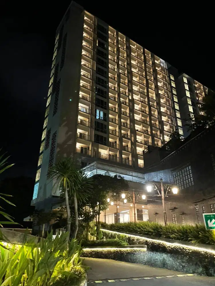 Apartemen Studio Luas dan Fasilitas Lengkap