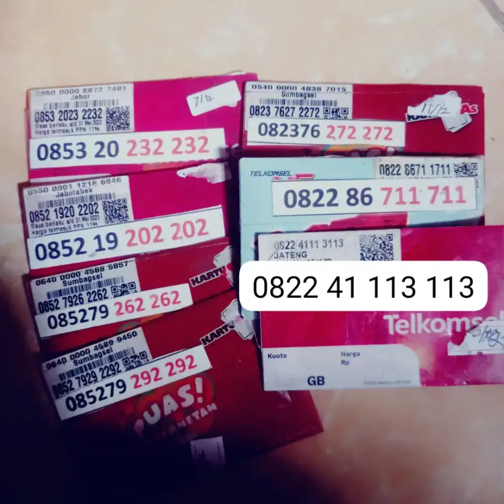 NOMOR CANTIK TELKOMSEL ABC ABC