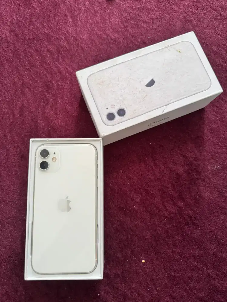 Iphone 11 64 gb ex inter kemenprin bh 89%