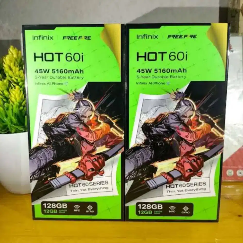 INFINIX HOT 60i 8/256 GARANSI RESMI 1 TAHUN