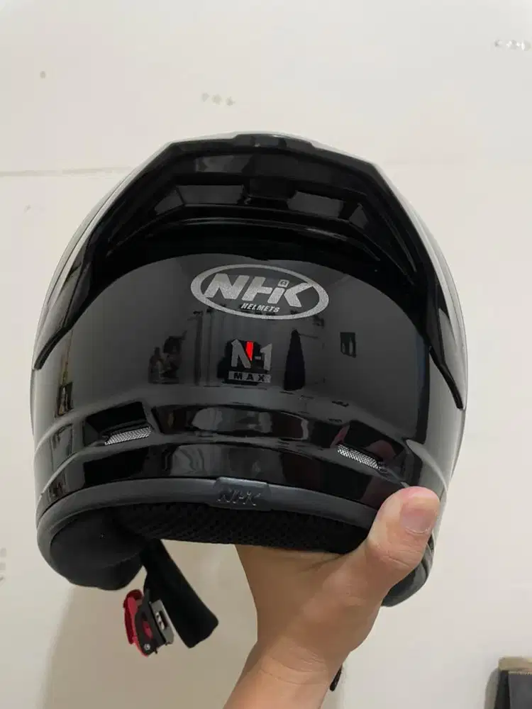 Helm NHK N1 Max Hitam