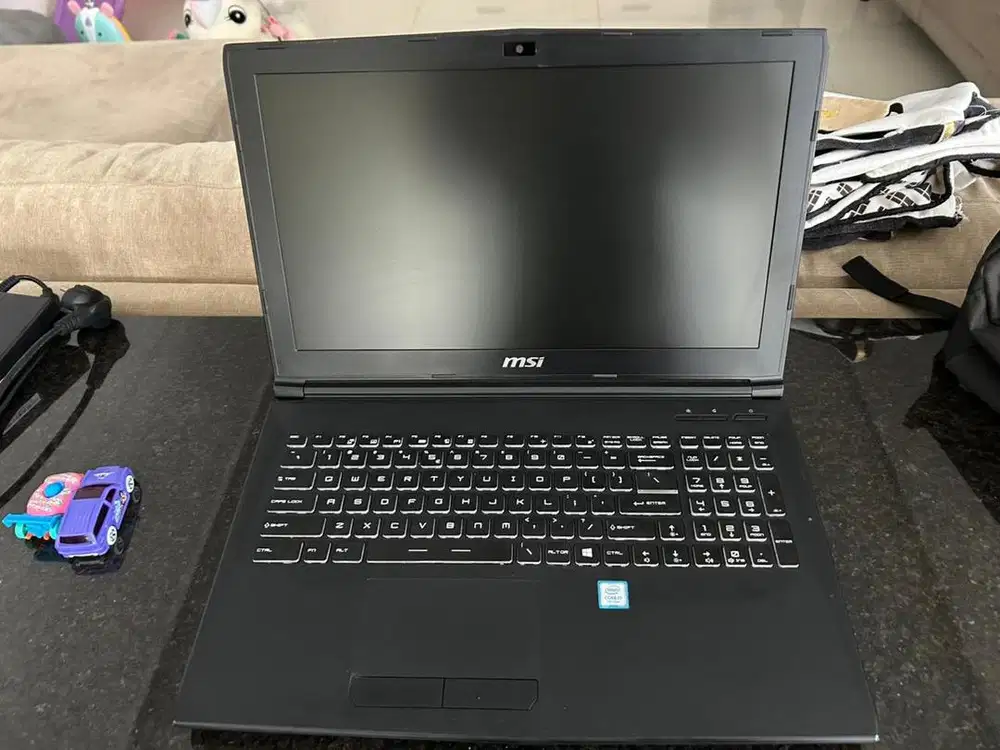 Dijual cepat!! MSI 16J9 Core I7 RAM 8GB SSD 128GB HDD 1TB GTX 1050