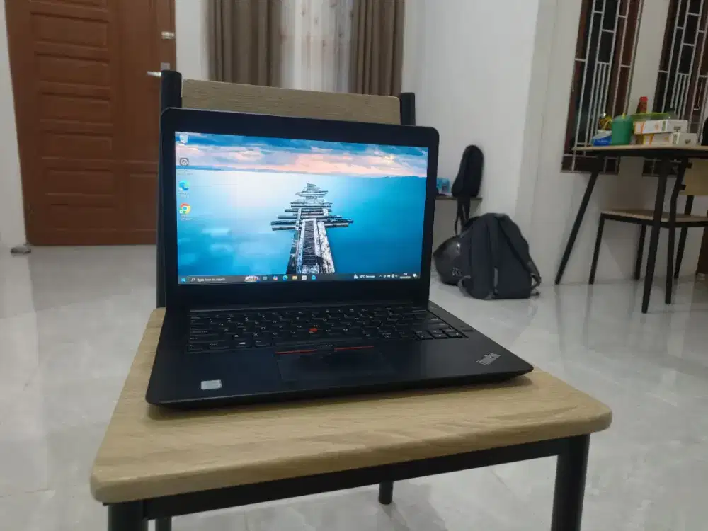 Lenovo thinkpad E470 core i5 gen7 ram 8gb ssd 512gb laptop siap pakai
