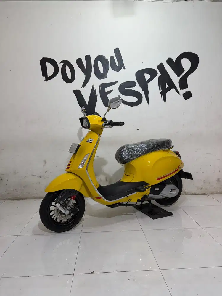 Vespa Sprint S 150 Iget Abs 2021 Facelift Yellow Sole