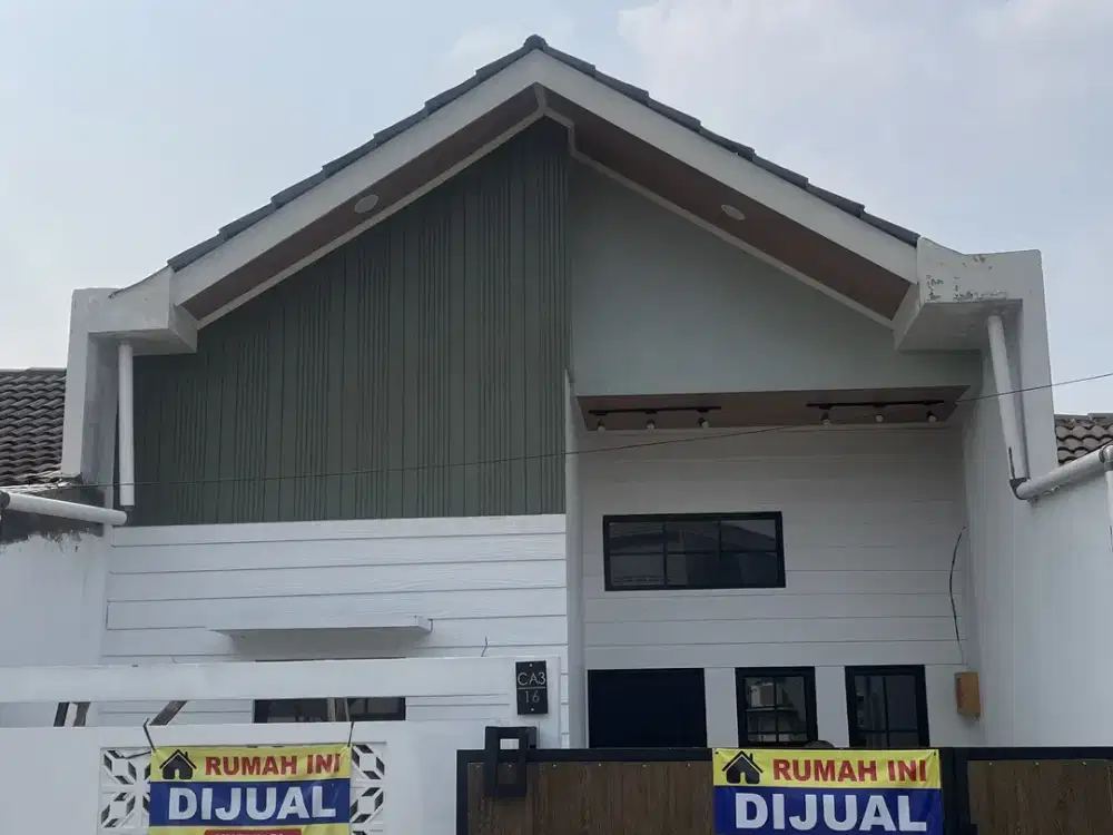 DIJUAL RUMAH FULL RENOVASI DI PERUMAHAN GRAND RESIDENCE CITY BEKASI
