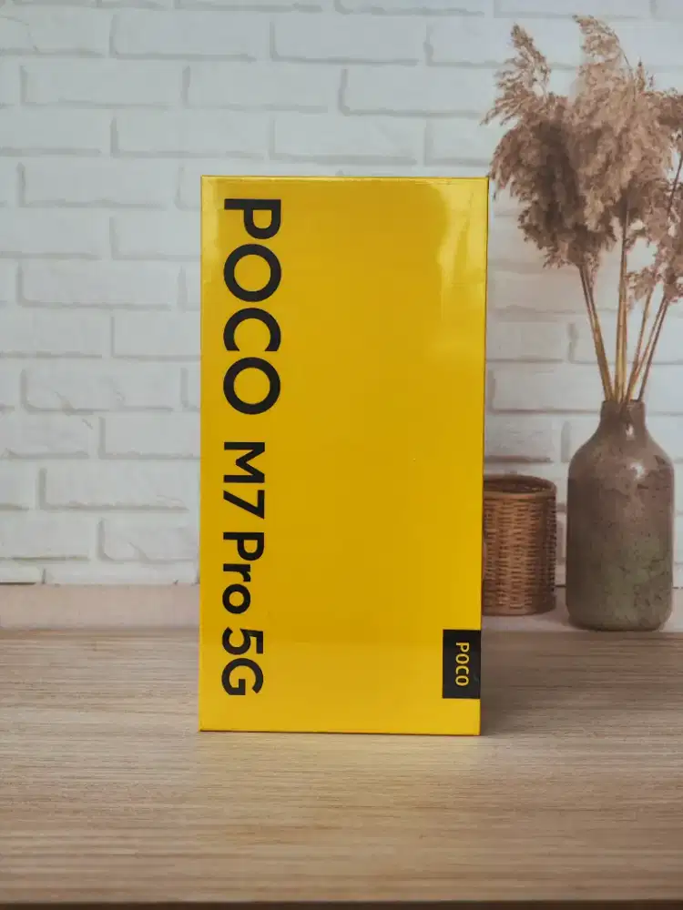 Ppoco M7 Pro 5G 8/256 Baru Garansi Resmi