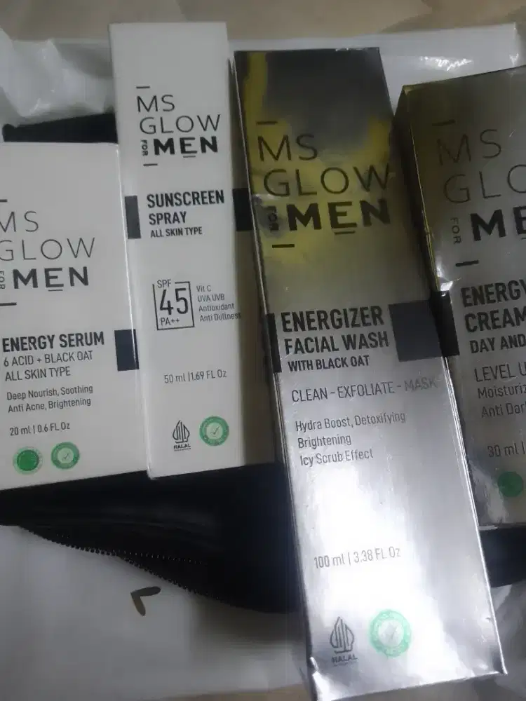 jual aja nih ms glow men 300 nego tipis sampe jadi belom dipake