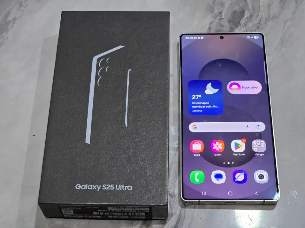 Samsung S25 Ultra 256GB/12GB Sein Baru 2 Minggu