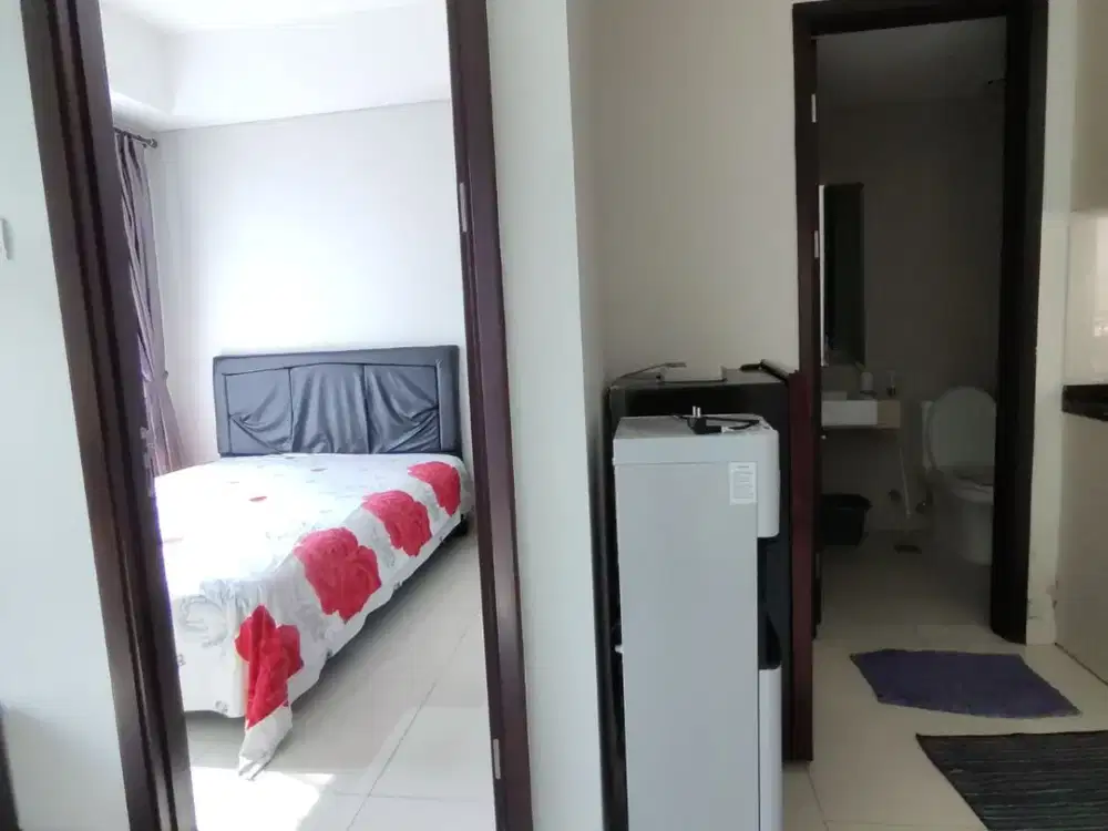 Berminat Disewakan Apartemen Puri Mansion 1 Kamar Tidur 37 m2 Furnish Bonus View Kolam Renang Dijamin Harga Termurah Hanya 35 Juta/Tahun Net