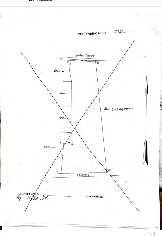 Jual Tanah 2 Hektar Ciparay