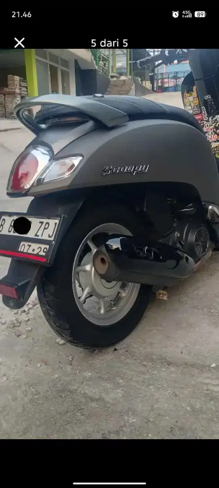Jual motor Scoopy staylis donat