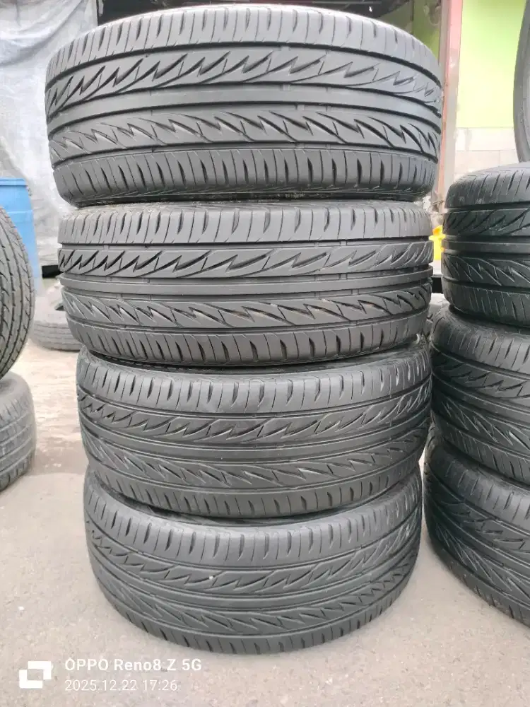 Jual ban copotan mrek Bridgestone techno sport ukuran 225 45 R18 4pcs.