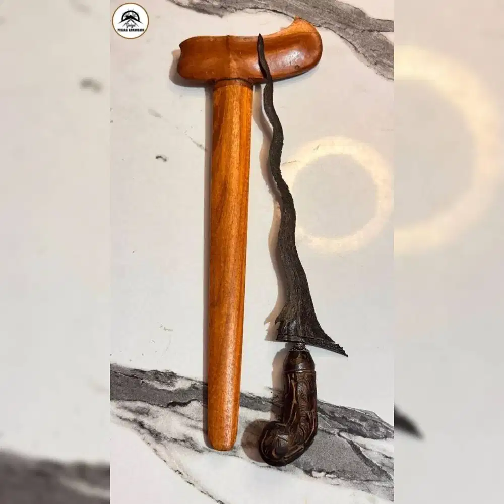 KERIS CARANG SOKO LUK 9 PAMOR WENGKON TANGGUH MATARAM