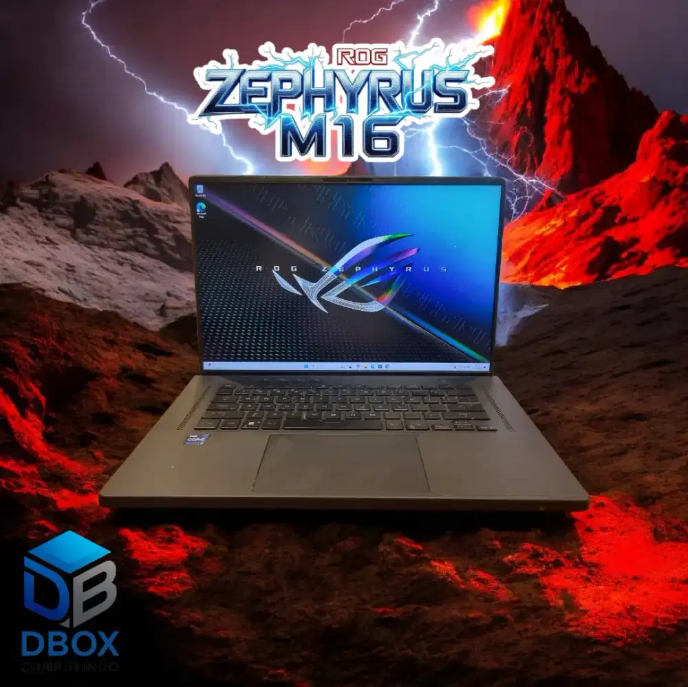 Asus ROG Zephyrus M16 - intel Core i9- 12900H - RTX 3060