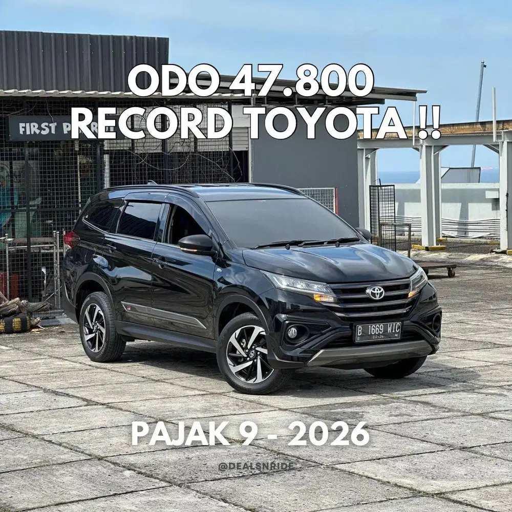 KM 47.000 ANTIKK !! PAJAK 9/2026 TOYOTA RUSH GR SPORT AT 2021 MURAH