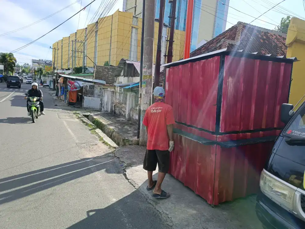 Booth Gerobak Makanan 1,5x1,5M