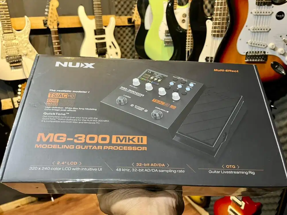 NUX MG300 MKII - Guitar Modelling Processor Multi Effects Guitar Pedal