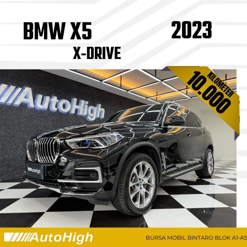 DP10% [Km10.000] X5 7Seater 2023 Black / M-Sport Reg 2022 #AUTOHIGH