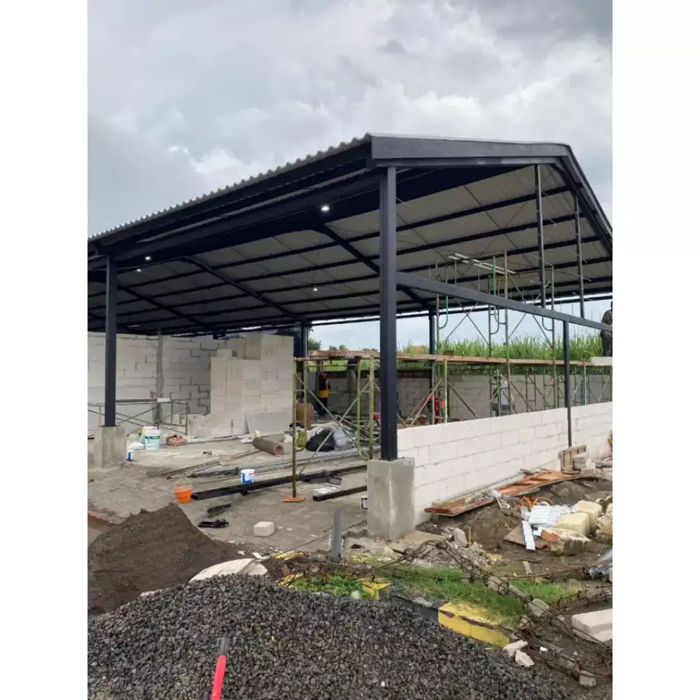 Jual dan pasang geratis area JABODETABEK kanopi parkiran