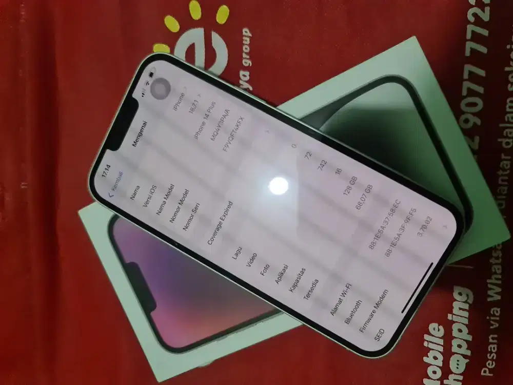 Iphone 14 Plus 128GB ibox