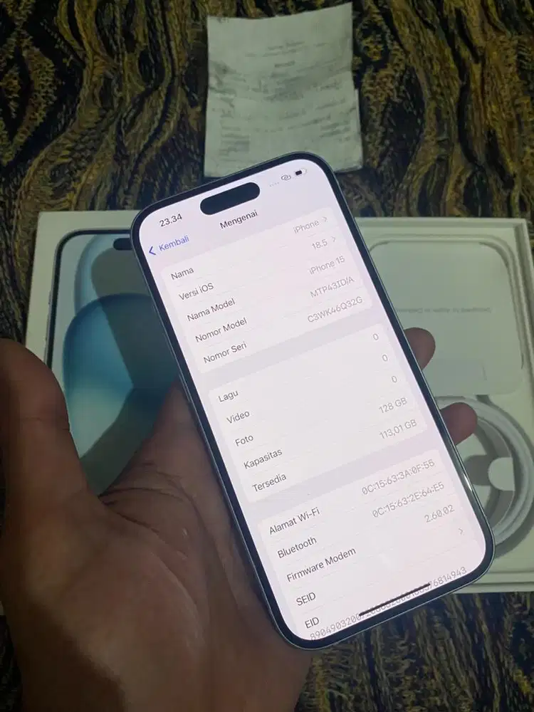 iphone 15 128gb ibox