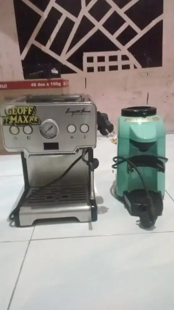 Jual mesin kopi espresso+ grinder ferratti Ferro