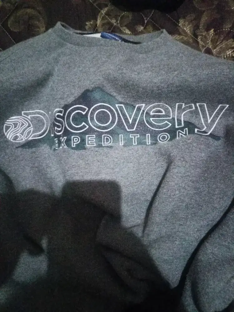 Crewneck grey DISCOVERY second branded Original