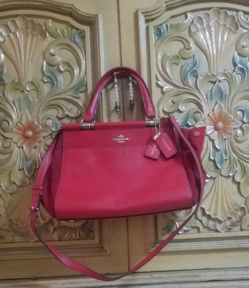Coach selempang dan handbag authentic