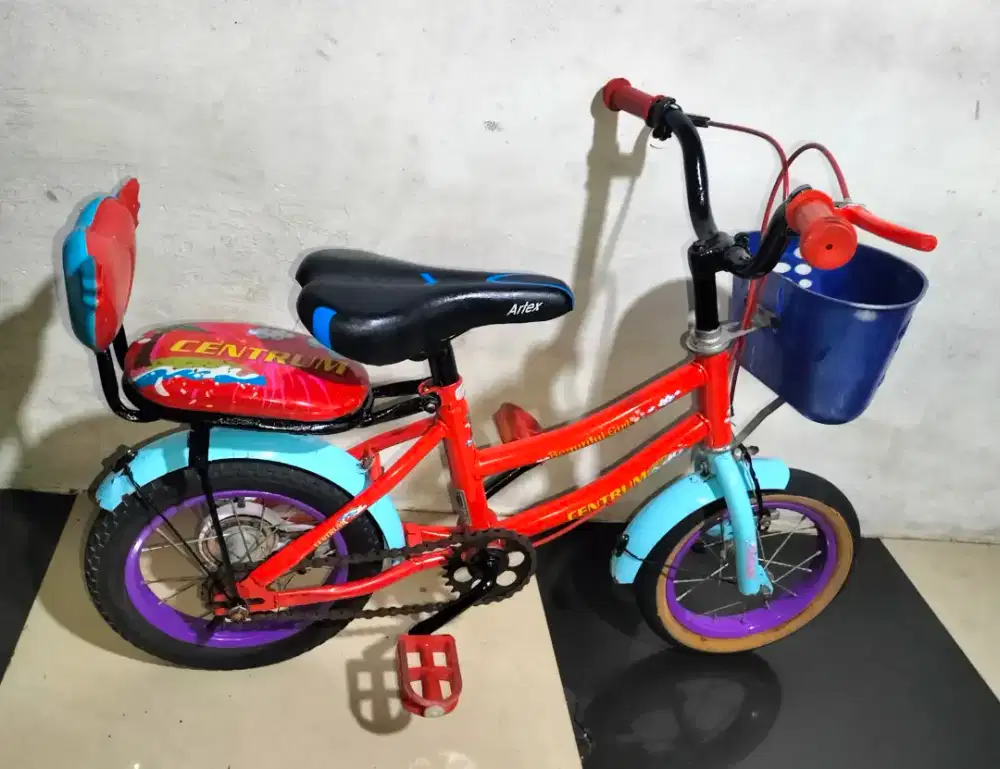 Sepeda anak ukuran 12 kondisi normal