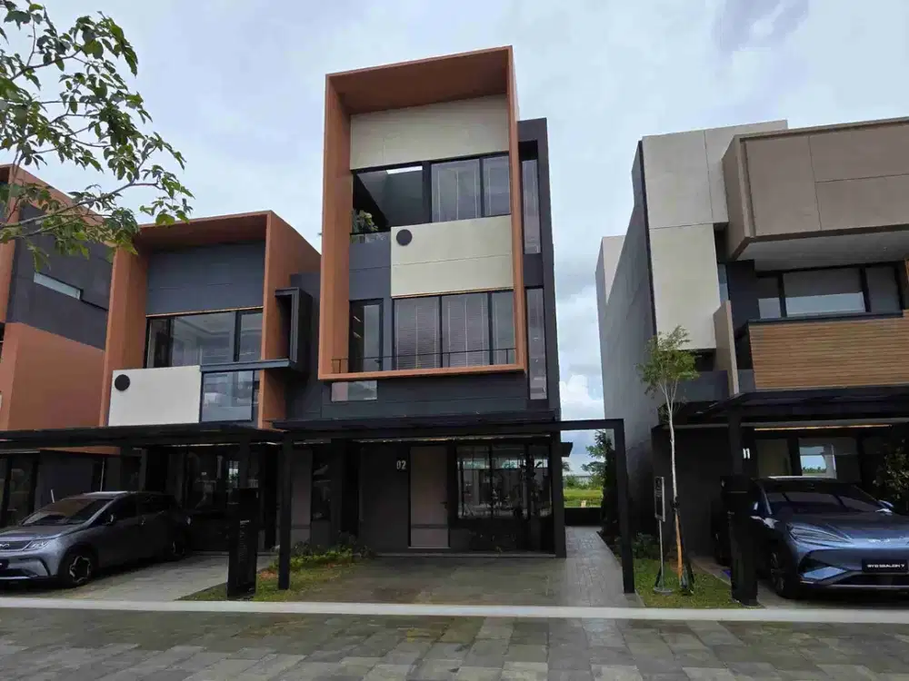 Rumah 3 Lantai Tanpa Park Serpong Tipe GOLDTOPS By LippoLand