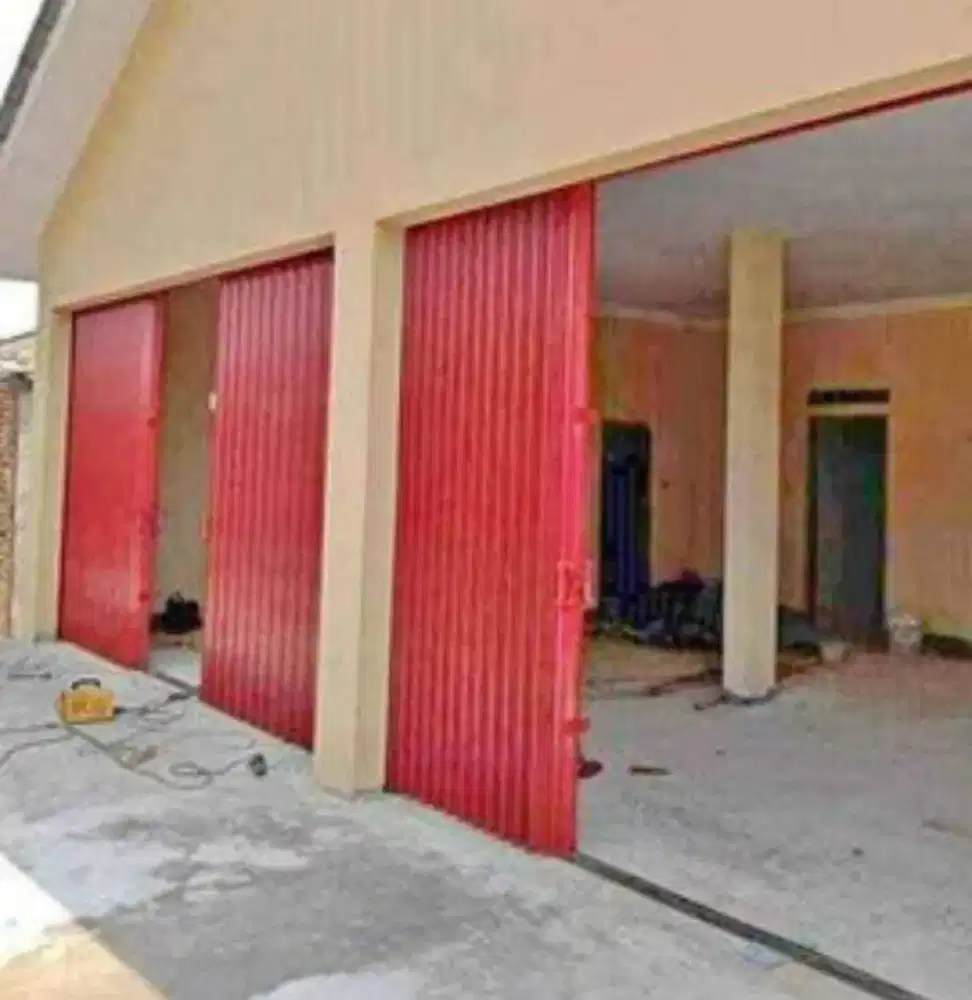 Folding gate rolling door murah bisa cod