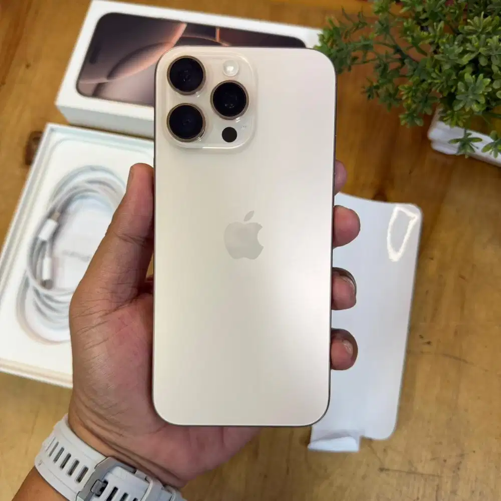 iPhone 16 pro max 512gb desert titanium singapore ZP pajak resmi