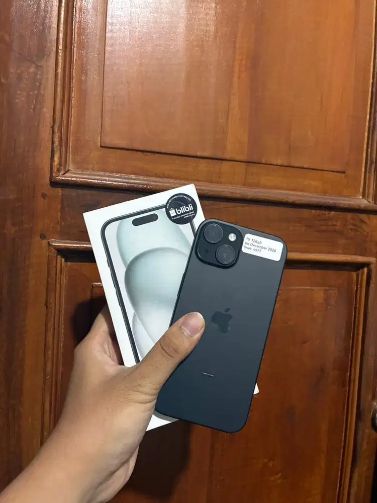 Iphone 15 128gb ibox bh 100%