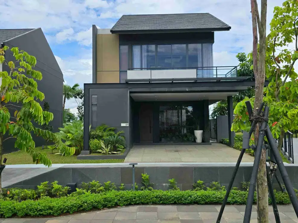 Rumah di Modernland Tipe Blackstar HOEK MarQ Estate View Danau