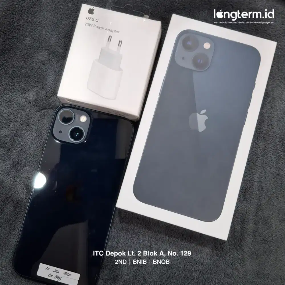 iPhone 13 256gb ex iBox full ori Free Adapter