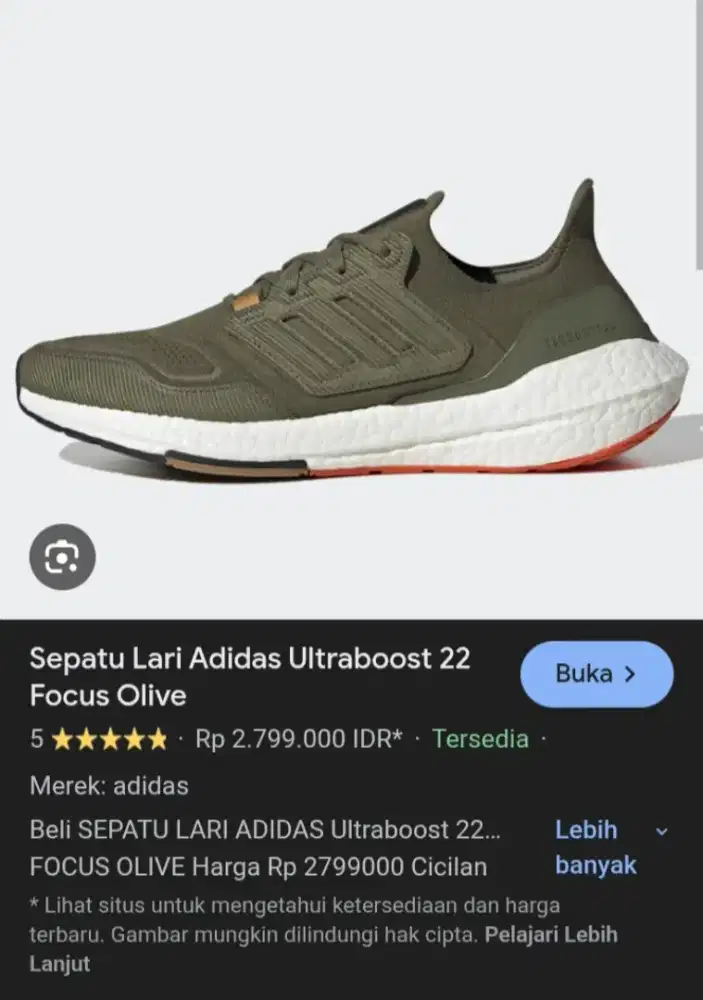 Jual sepatuultra bosst origina jarang pakai