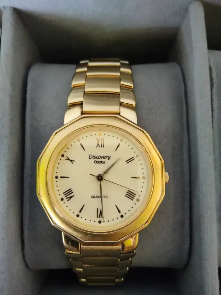 Jam tangan vintage discovery osaka 23k original