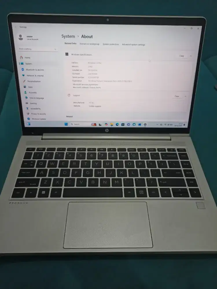 HP Probook 440 G8 Mulus seperti baru murah