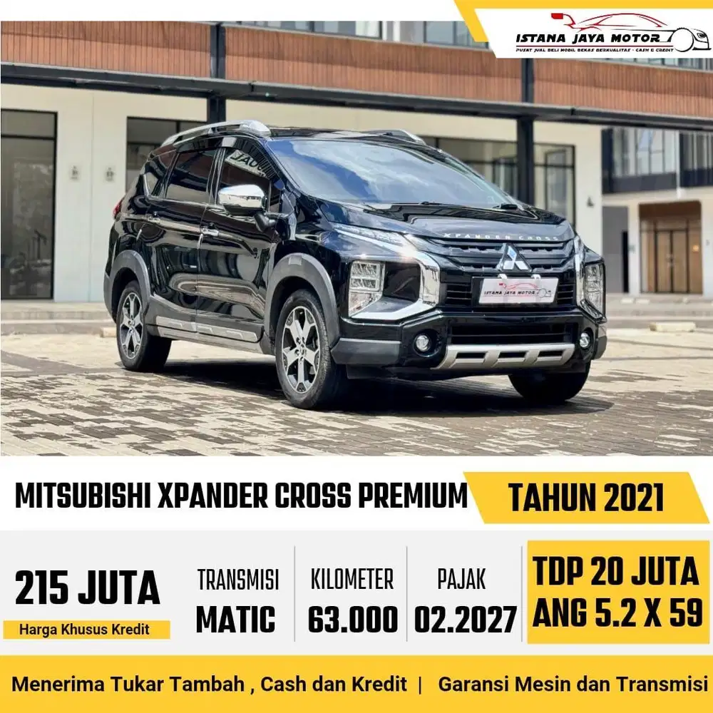 TANGAN 1 Mitsubishi Xpander Cross Premium AT 2021 Hitam