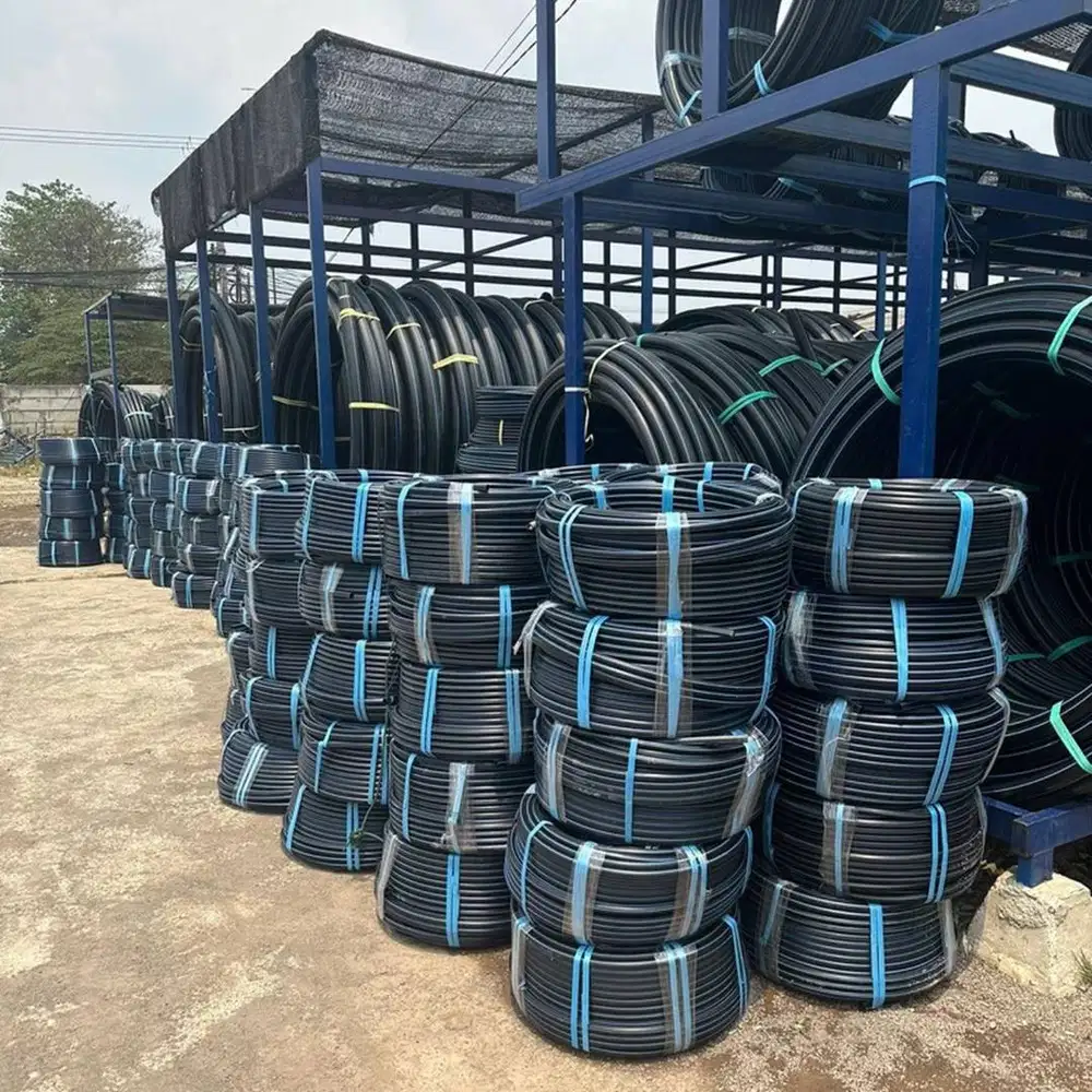 PIPA HDPE (SNI) RUCIKA UKURAN 3/4 INCH 25mm PANJANG 100M 1 ROLL