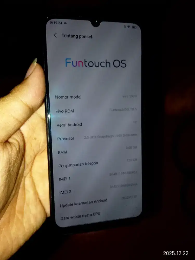 VIVO S1 PRO RESMI 8/128