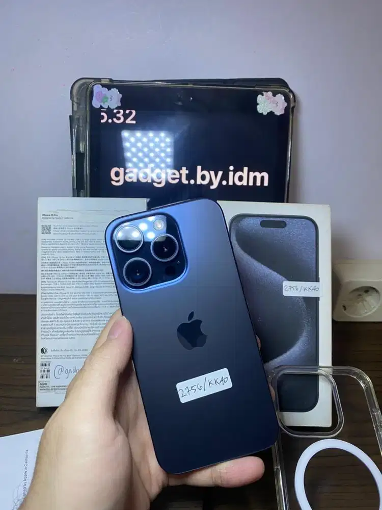 iPhone 15 Pro Blue Titanium 128GB INTER all operator