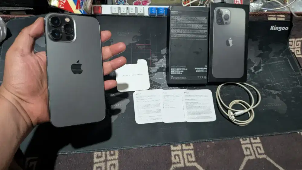 iPhone 13 Pro Max 256Gb Mulus Normal Siap Pakai