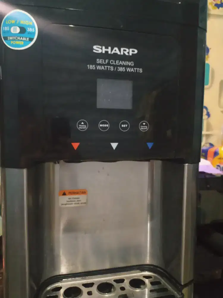 Sharp self cleaning 185 w. 385 w.